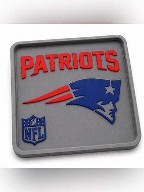 New England Patriots NFL Pocket Dump Tray - For Keys, Wallet, Money, Etc